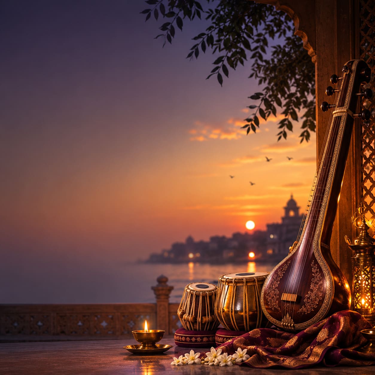 Evening Ragas collection cover