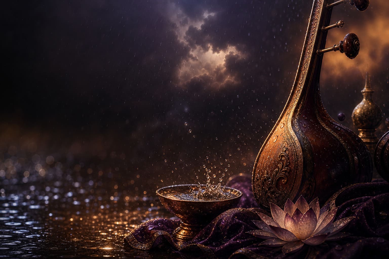 Raga Amrutavarshini artwork