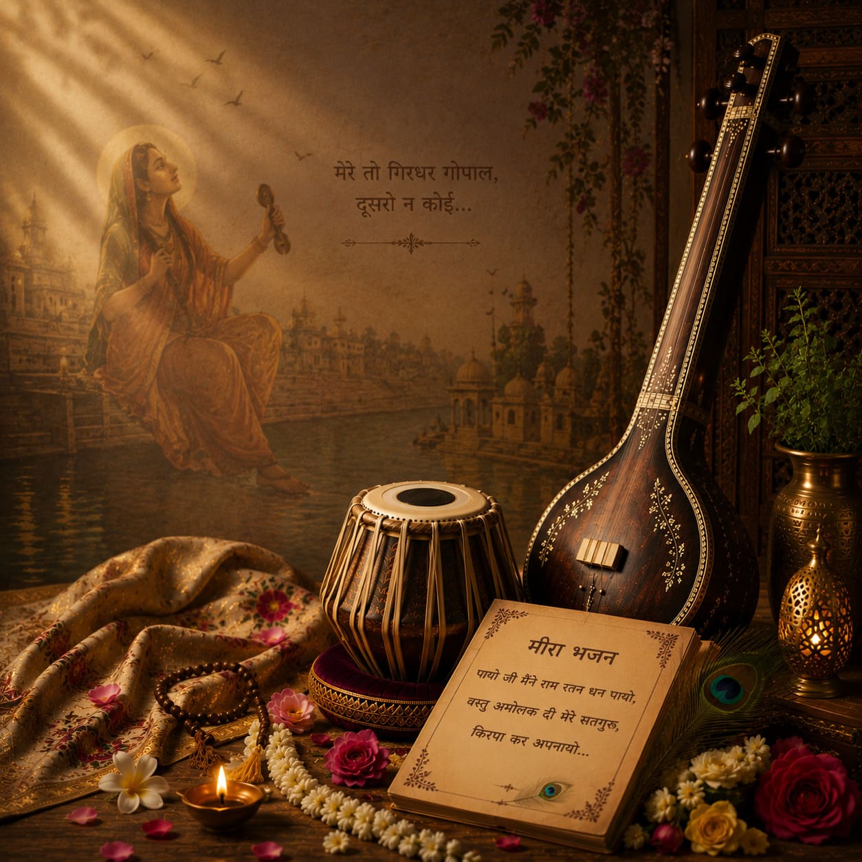 Meera Bhajan artwork